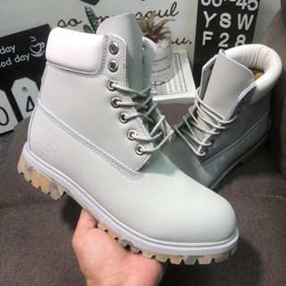 White timberland sale style boots