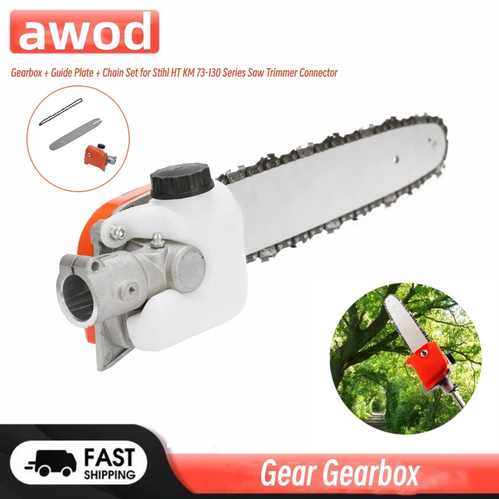 💥LOCAL Delivery🚚 Chainsaw Gear Gearbox + Guide Plate + Chain Set Fit