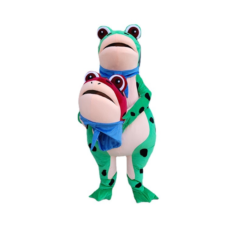 Inflatable Frog Cartoon Doll Costume Event Promotional People Wear ...