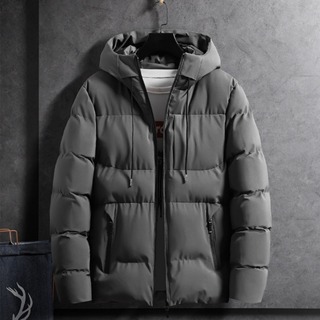 Snow Jacket Long Men Solid Coat Coat Cotton Men's Color Shiny Reflective  Padded Hooded Trendy Leather Jacket with Zippers on Sleeves Mens Coat  Winter Mens Winter Jacket Large plus Size Mean Jacket 