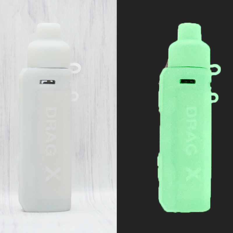 Voopoo Drag X Silicone Case With Free Lanyard Protective Rubber Soft Cover  Texture Skin Shield Sleeve Wrap