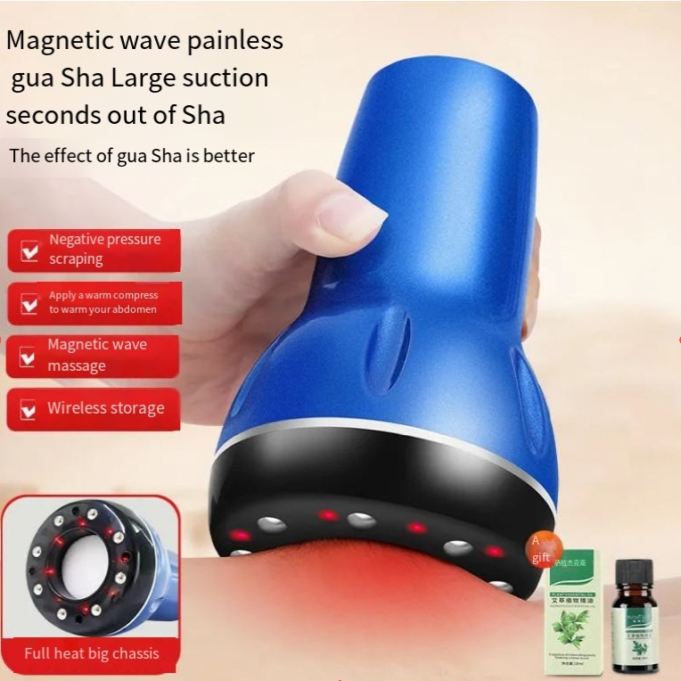 Electric Cupping Machine Gua Sha Instrument Meridian Dredging Handy ...