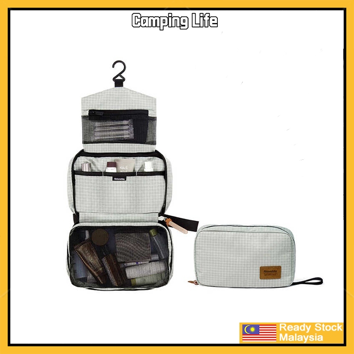 Naturehike Toiletry Kit Sorting Cosmetic Combo Dry Wet Waterproof ...