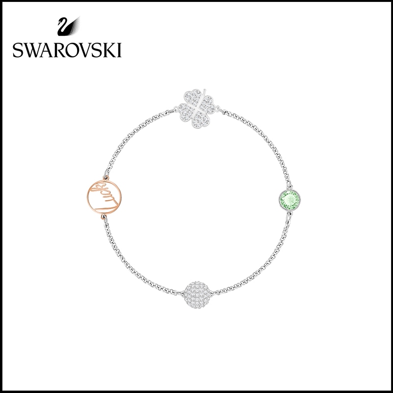 Swarovski four sale leaf clover bracelet