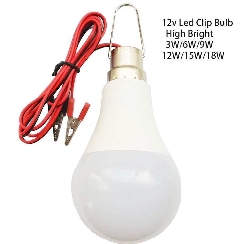 LED Bulb DC 12V Clip Line Light Bulb 3W 6W 9W12W 15W 18W High