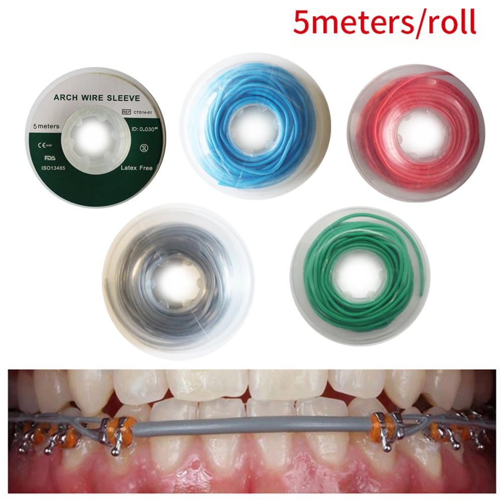 5m/Roll High Quality Dental Orthodontic Arch Wire Protect Sleeve Shopee Malaysia