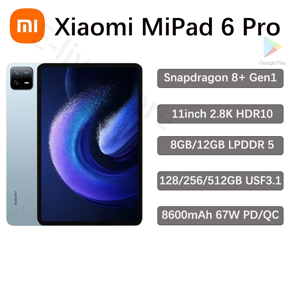 Xiaomi Pad 6 Pro 8GB/128GB - Black, CN Spec - Best Price