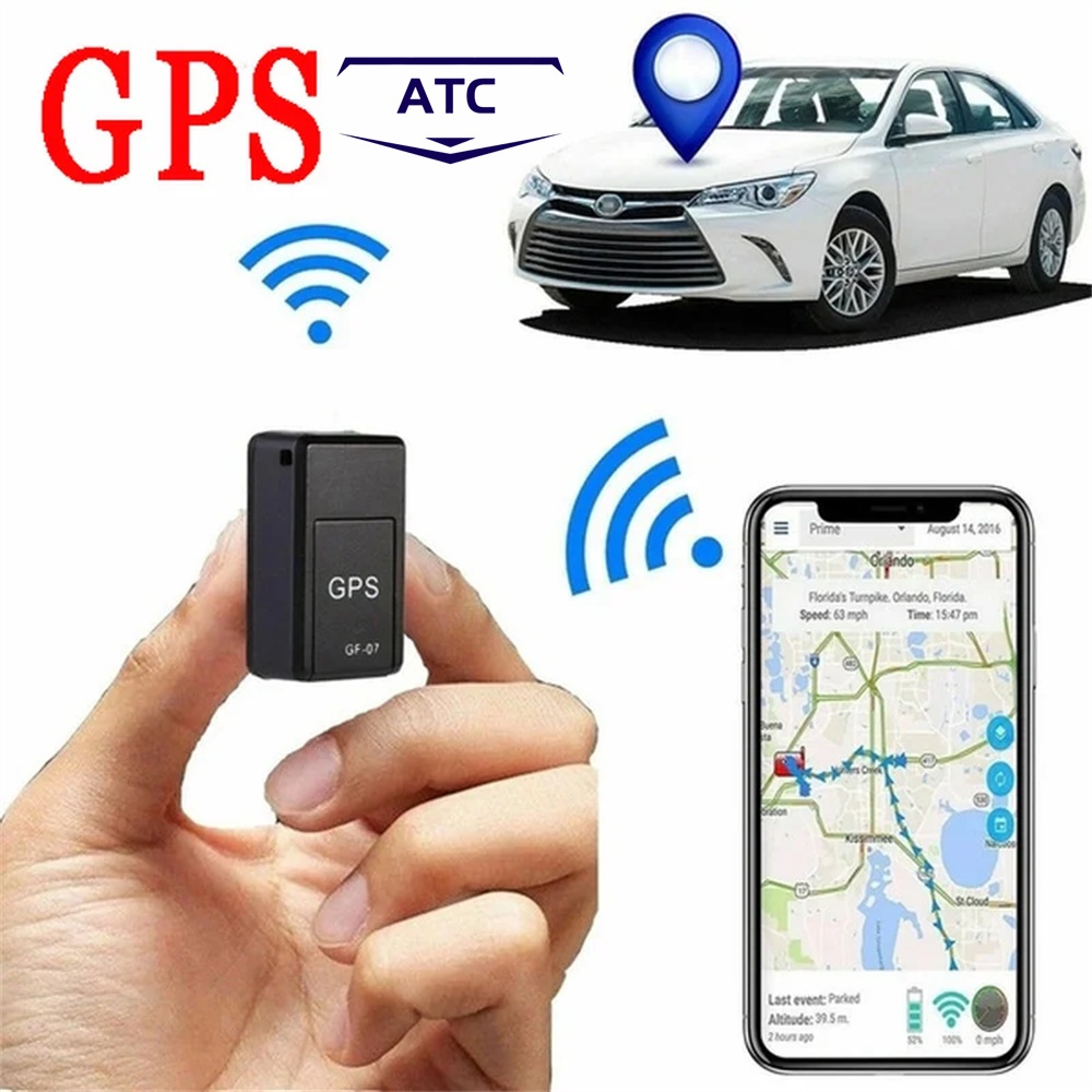 GF07 Mini GPS GSM/GPRS Car Tracking Locator Device Sound Recording ...
