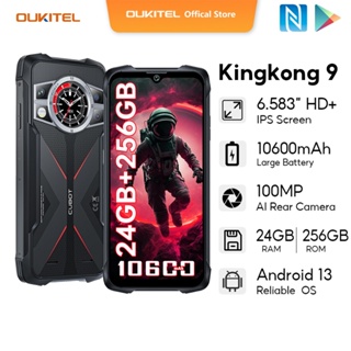 Cubot KingKong 9 Rugged Smartphone 6.583Screen 120Hz 100MP+32MP Camera  Mobile Phone 10600mAh Battery 24GB+256GB NFC Cellphone