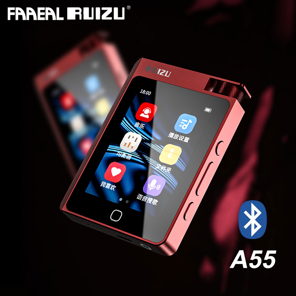 FAAEAL RUIZU A55 HiFi Lossless Music Player With Bluetooth Support EQ