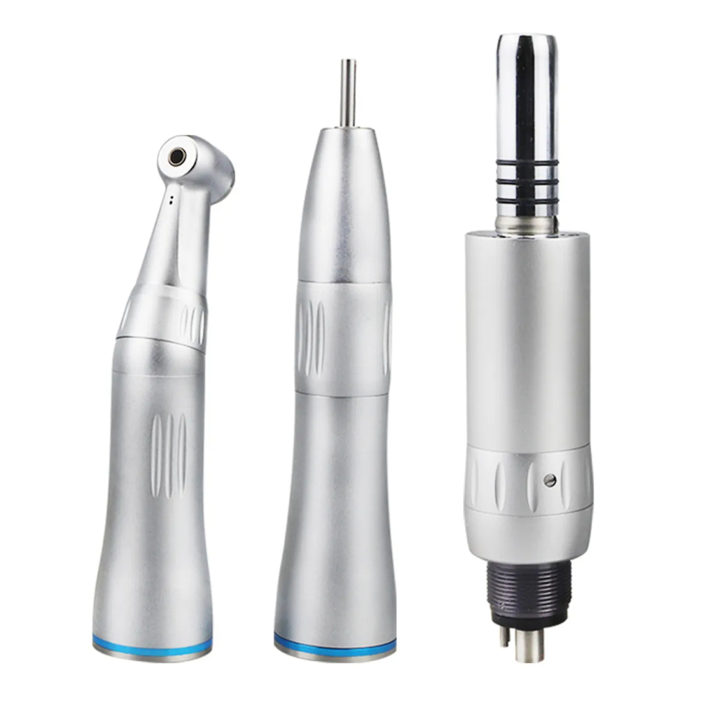 Dental low speed handpiece, internal spray air turbine, straight and ...