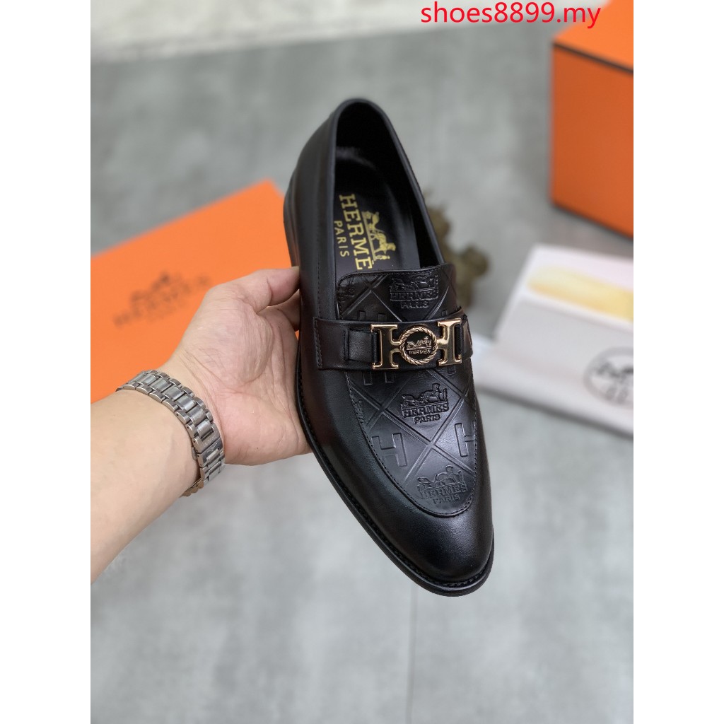 Hermes discount formal shoes