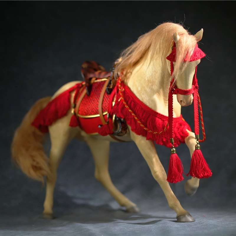 Resin Akhalteke Kem Khan Blood Horse 1/6 Scale Realistic Animal Ahhal ...