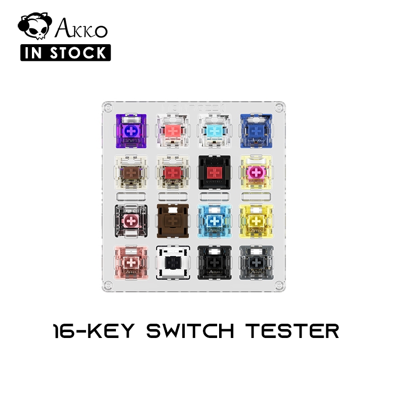 Akko 16key Switch Sampler/Tester for Mechanical Keyboard Clicky Linear