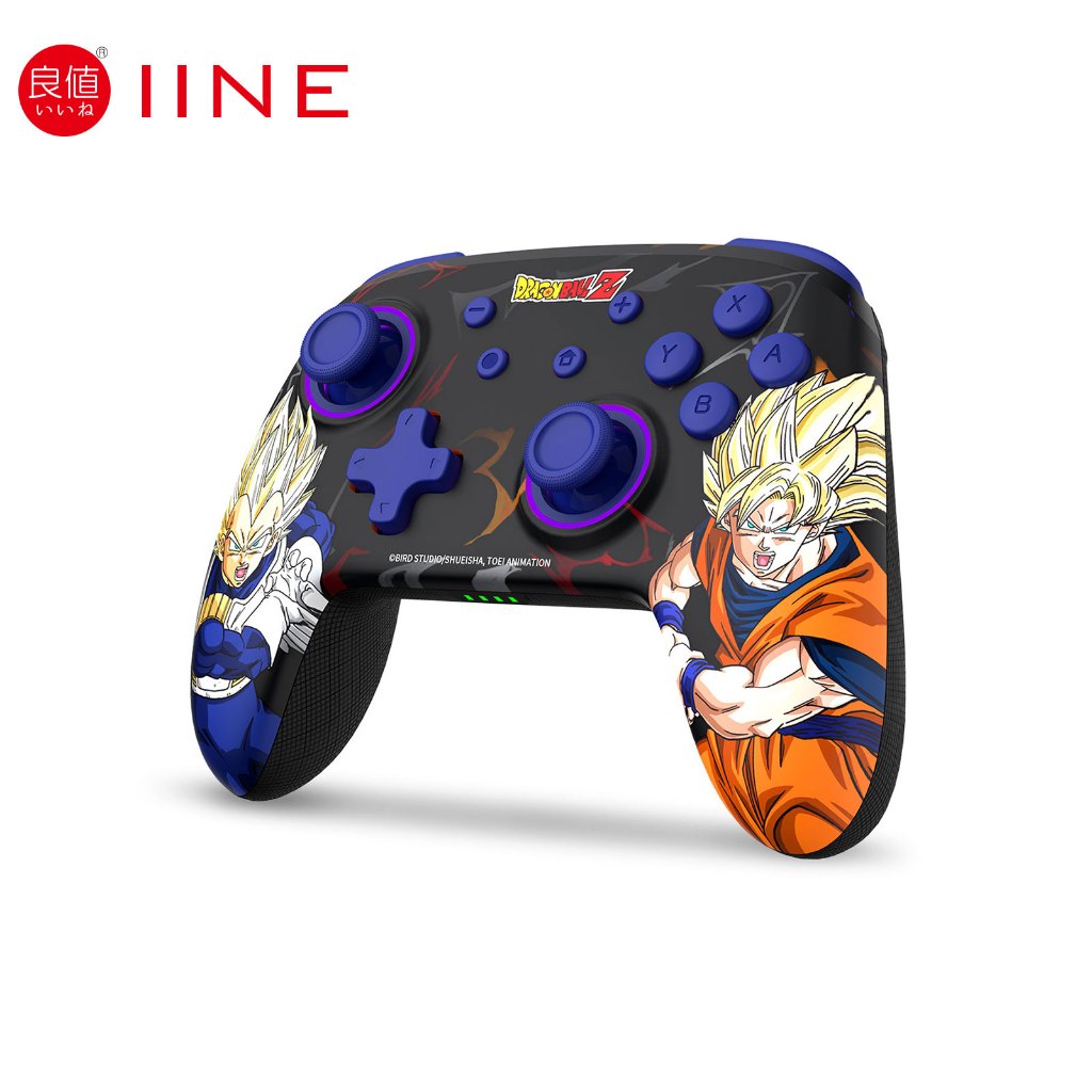 IINE DragonBall Z Vegeta Wireless Controller Wake Up Support NFC
