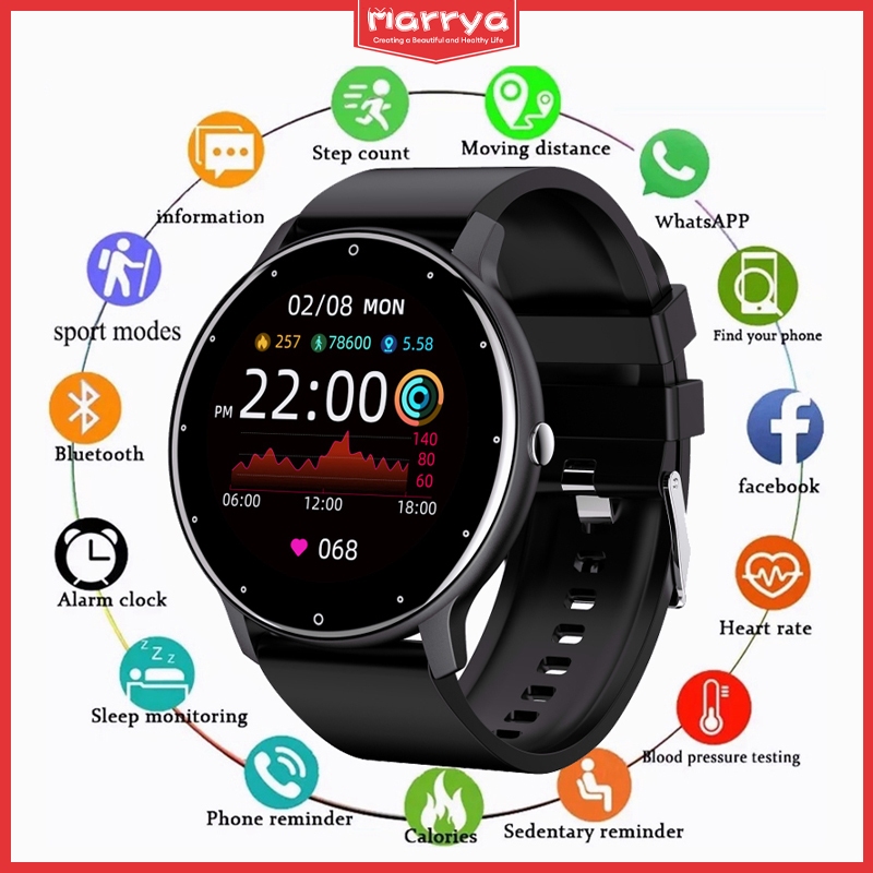 Smart Watch Original Waterproof Fitness Tracker Full Touch Screen
