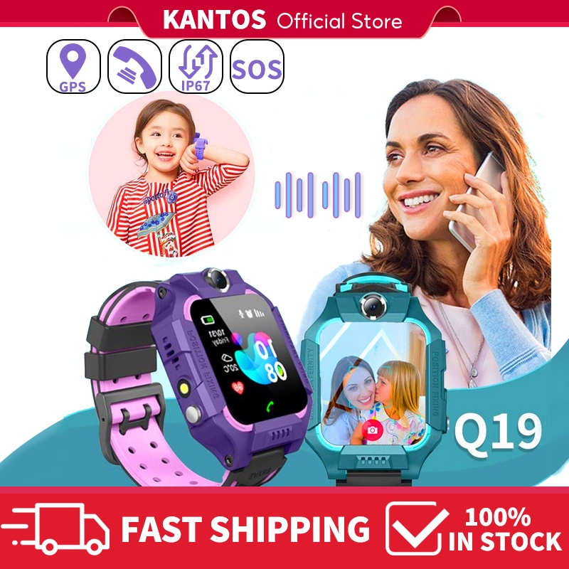KANTOS 2024 Kids Watch Video Call Phone Gps Tracker Sos Call Ip67 ...