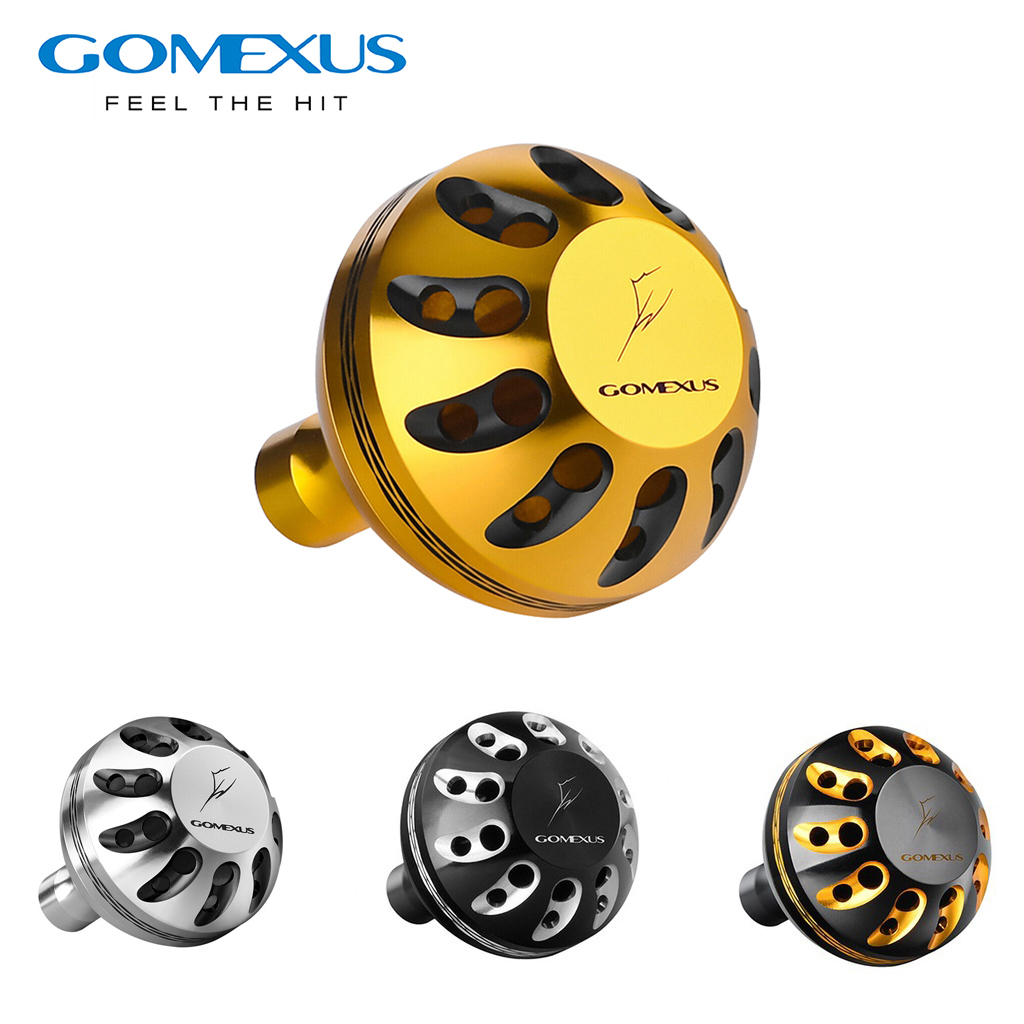 Power knob 】Gomexus Spinning reel 35~41mm Conventional Handle Knob for  Shimano Stradic Soare Daiwa Caldia Steez Ryobi Ultra power Fishing Reels  A38