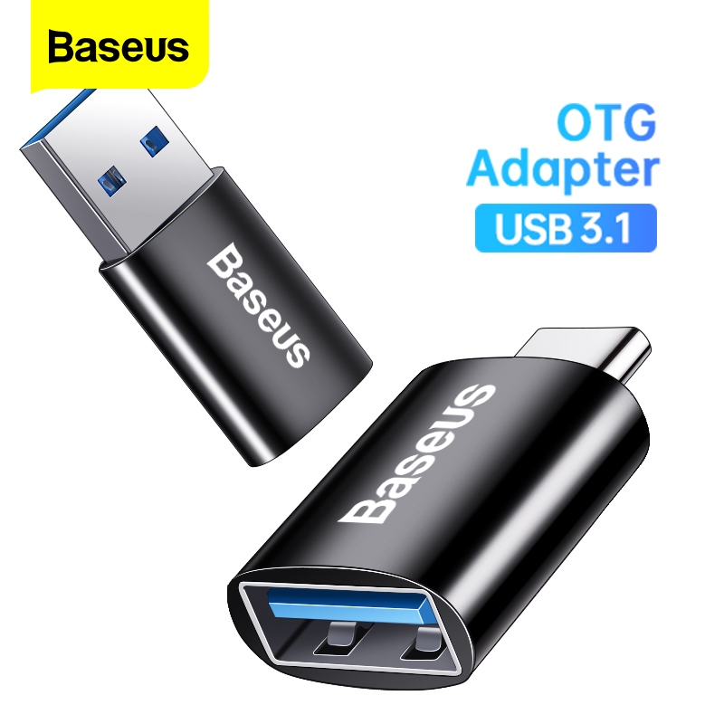 Baseus Usb To Type C Otg Adapter Usb Usb C Male To Micro Usb Type C Female Adapter