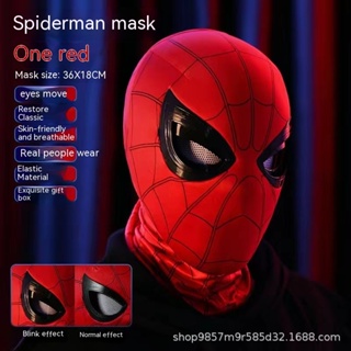 Spider Man Cosplay Spider-Man NERO con Red Line Cosplay Suit V2 