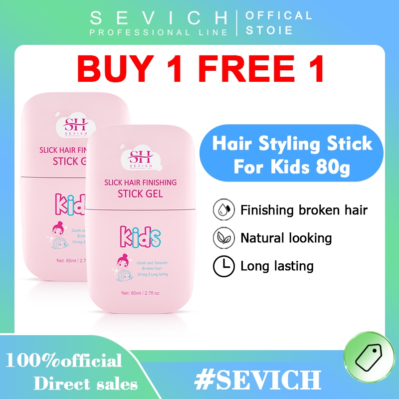 [BUY 1 FREE 1] SEVICH Hair Styling Wax Hair Stick For Kids 80ML