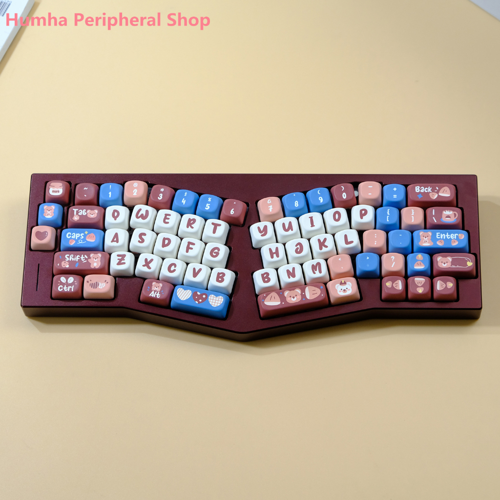 【Original】Humha Caramel Chestnut keycap PBT material Dye-Sublimation ...