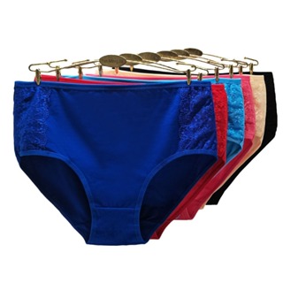 6 Pieces/Lot Women Underwear Cotton Panties Plus Size Briefs