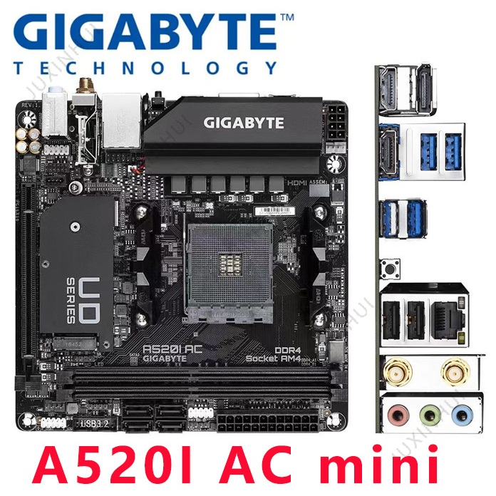 Gigabyte GA A520I AC Mini ITX AM4 Motherboard GA A520I A520 Shopee