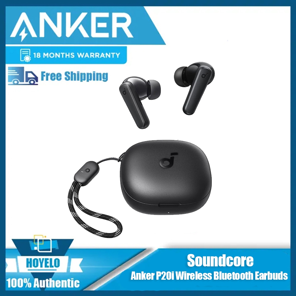Original Anker Soundcore P20i TWS True Wireless Bluetooth Earbuds