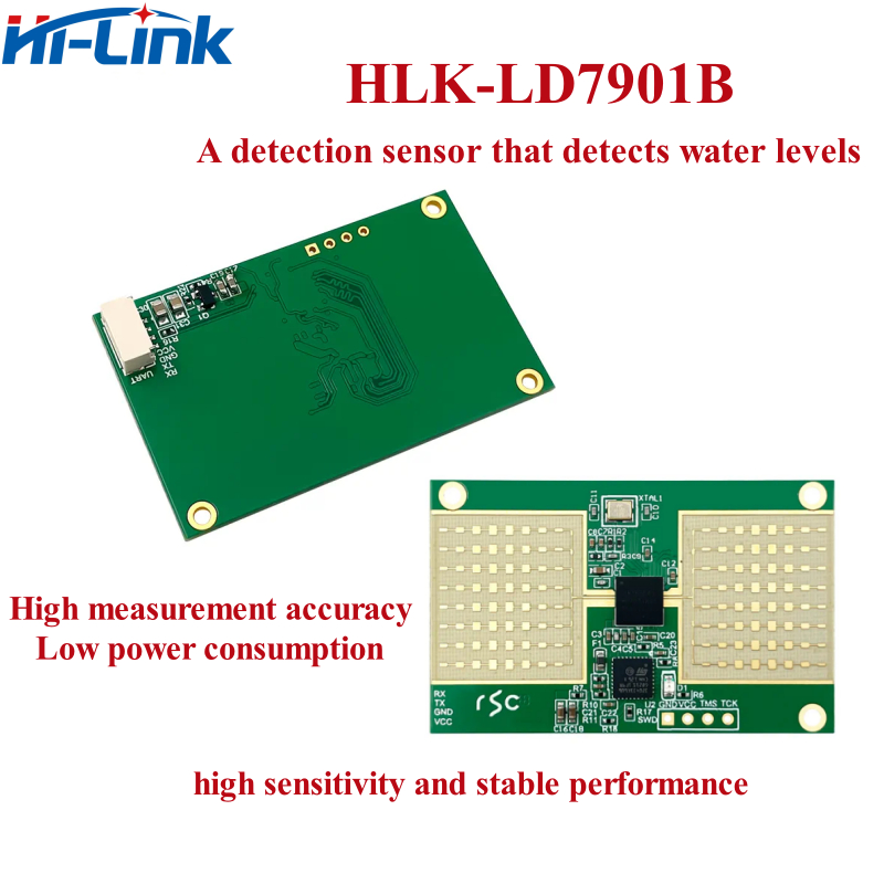 Hlk Ld7901b 79g Millimeter Wave Radar Sensor Module Non Contact Water Level Detection Sensor Hlk 