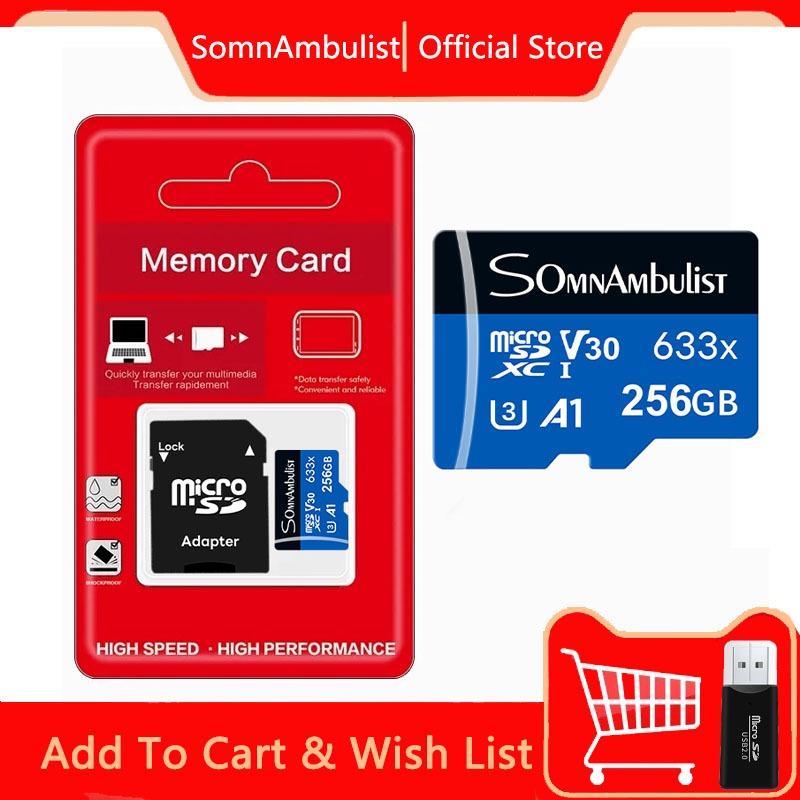 SomnAmbulist Mini TF Memory Card SD Card Suitable For CCTV/Camera ...