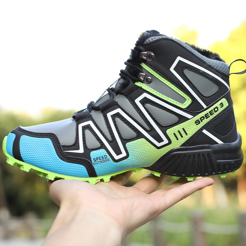 Fast Shipping Hokkaido Ski Boots Large Size Outdoor Hiking Shoes Suede