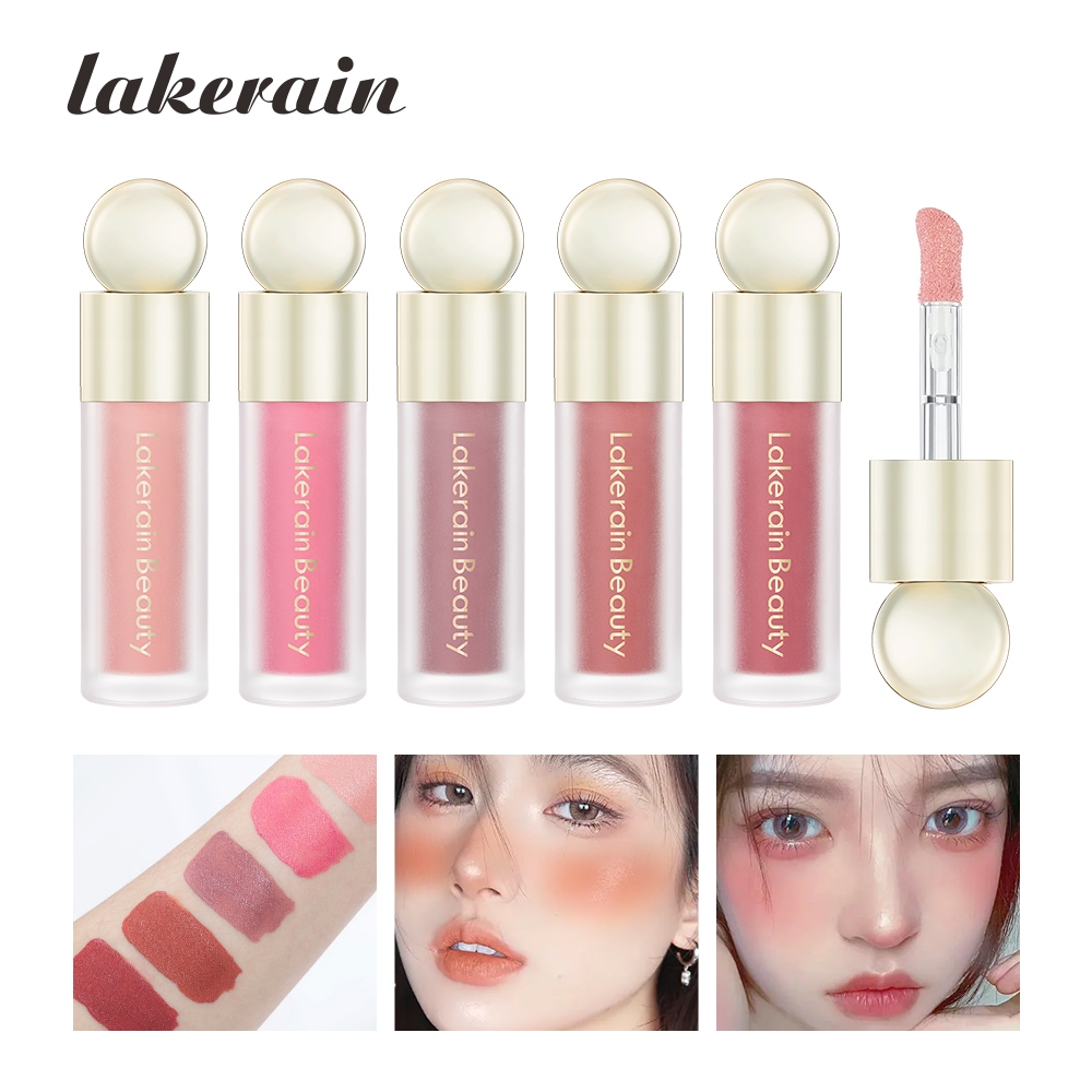 lakerain Blush Velve Matte Liquid Blush Orange Peach Face Pigment
