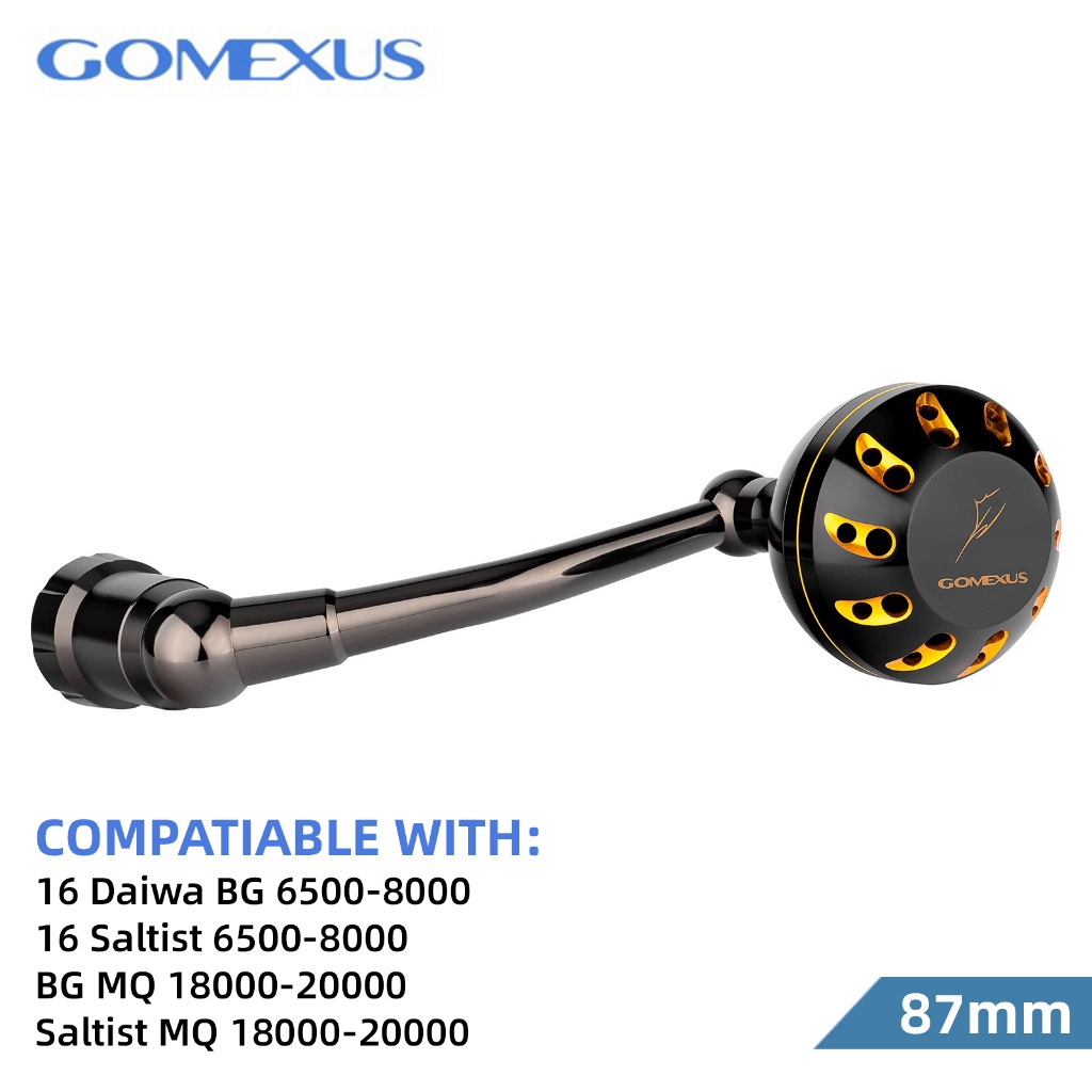 Gomexus BG MQ 1500-8000 Saltist MQ 6000-20000 Power Handle for daiwa fishing  reel spining jigging