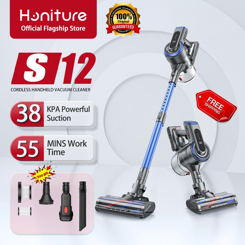 (COD)Laresar V7 Cordless Vacuum Cleaner 50Kpa Smart Handheld Vacuum ...