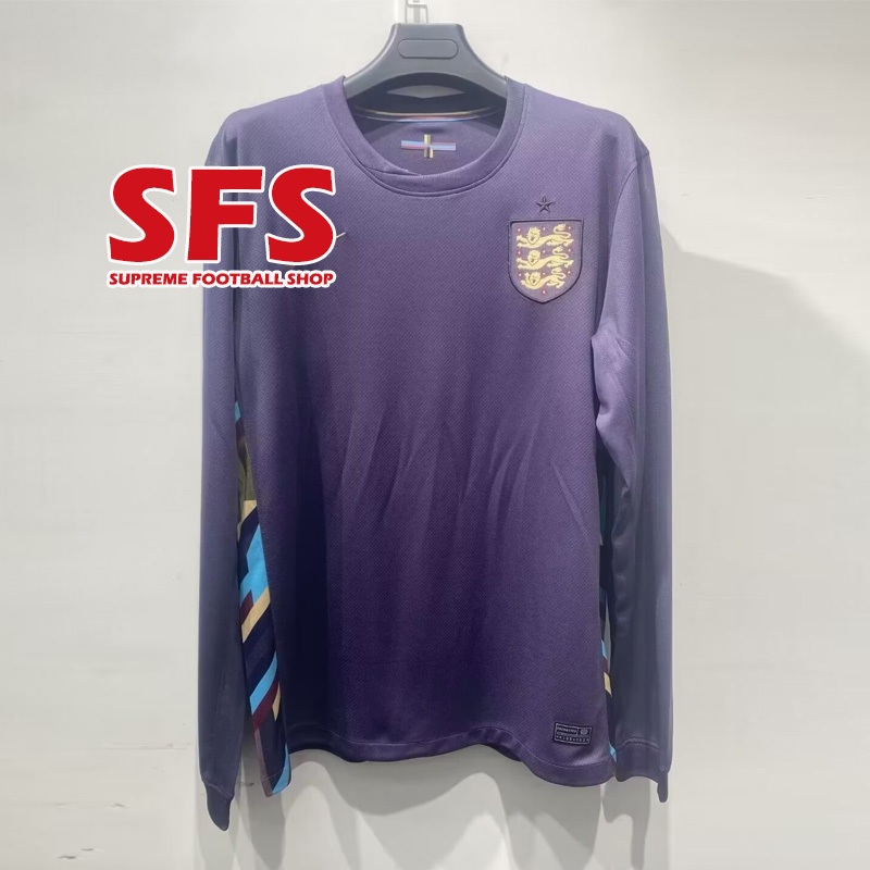 【SFS】 Top Quilty 2024 EURO CUP ENGLAND Football Soccer Jersey Long