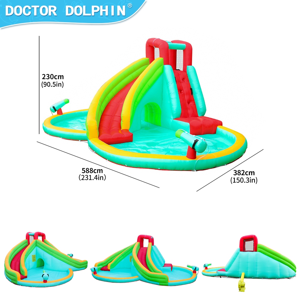 Doctor Dolphin Inflatable Castle 73027 Water Pool Swimming Pool Kids ...