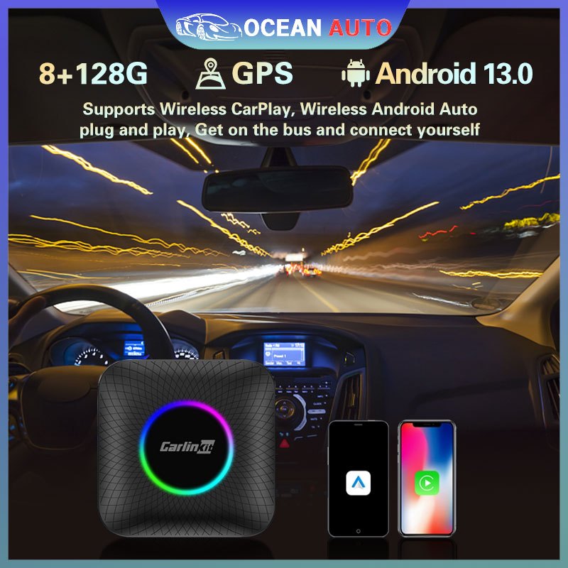 carlinkit carplay ai box android 13 8+128GB 8Core android auto