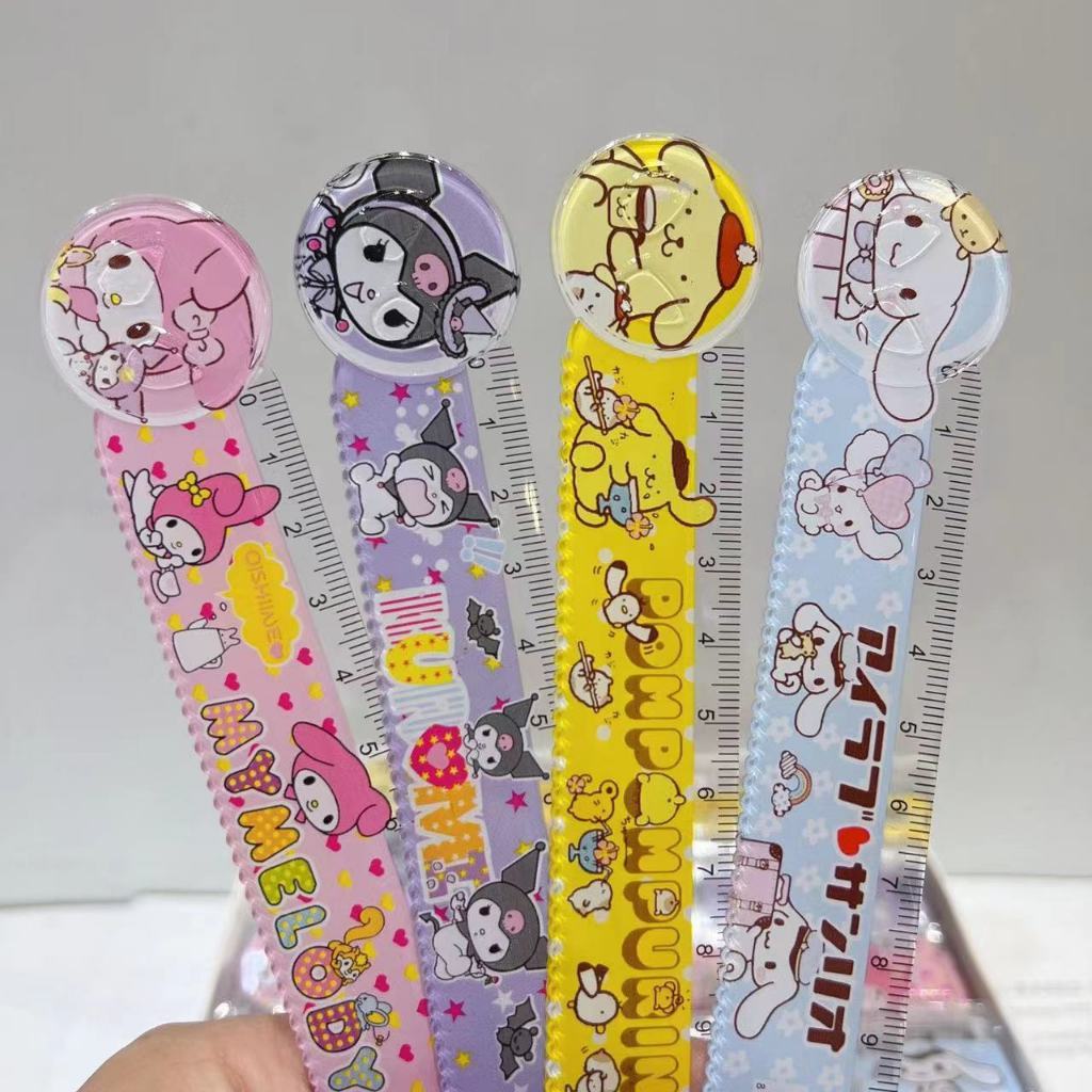 Letit | Cute Sanrio Ruler Cartoon Drawing Measuring Rulers 15cm Student ...