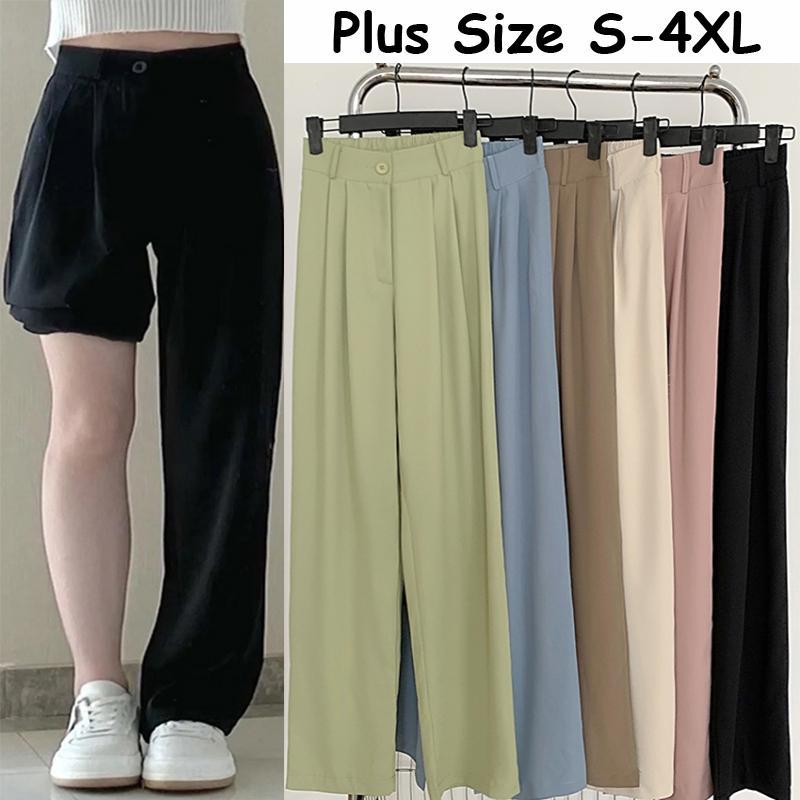 【Ready Stock】7 Colors Korean Style Women Suit Pants High Waist Women ...