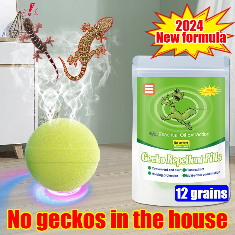 No geckos in the house Verve Lizard repellent Cicak repellent Gecko repellent 12 tablets Lizard