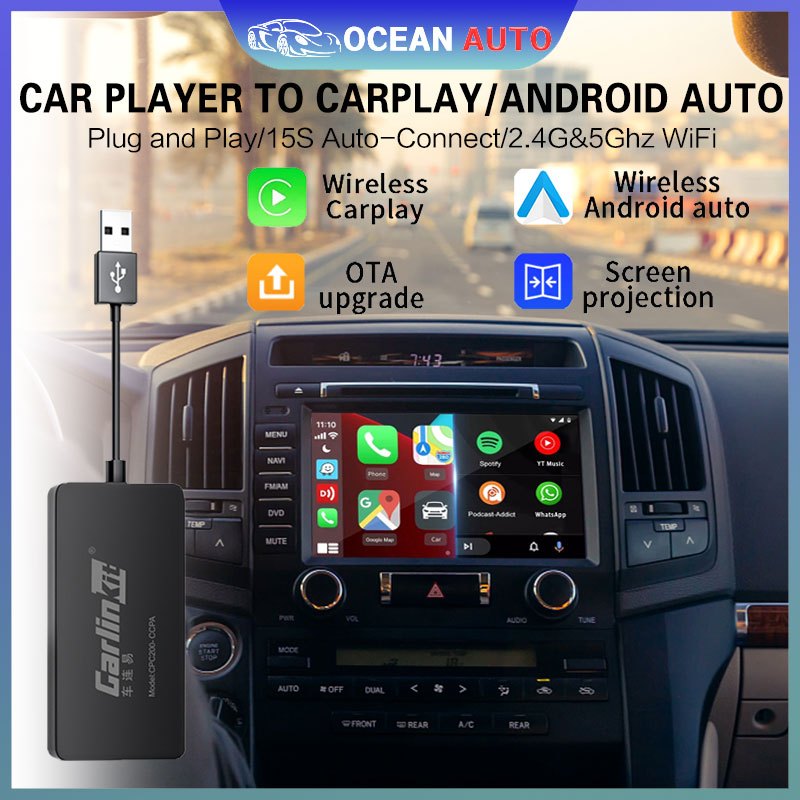 Carlinkit 3.0 wireless carplay adapter carlink kit 4.0 android auto