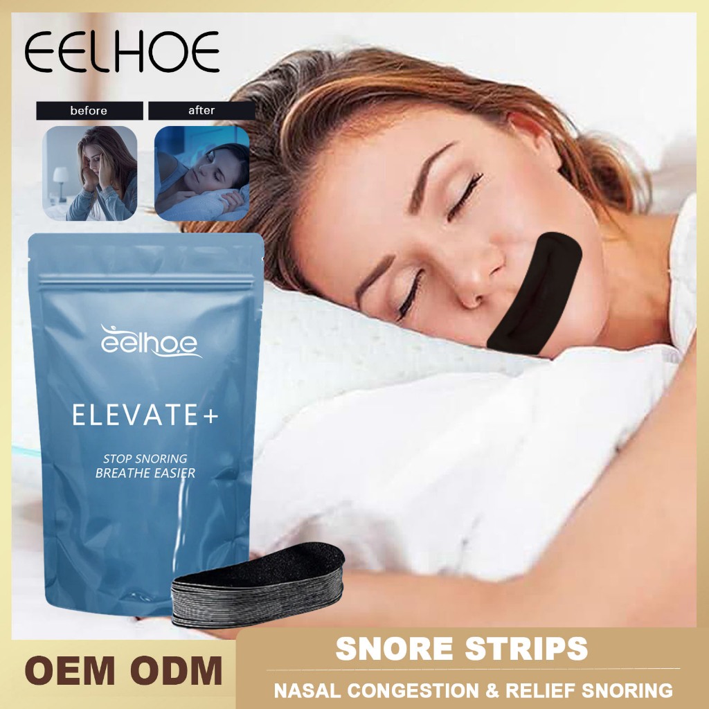 EELHOE Snore Strips Open Mouth Breathing Closed Mouth Strips Anti