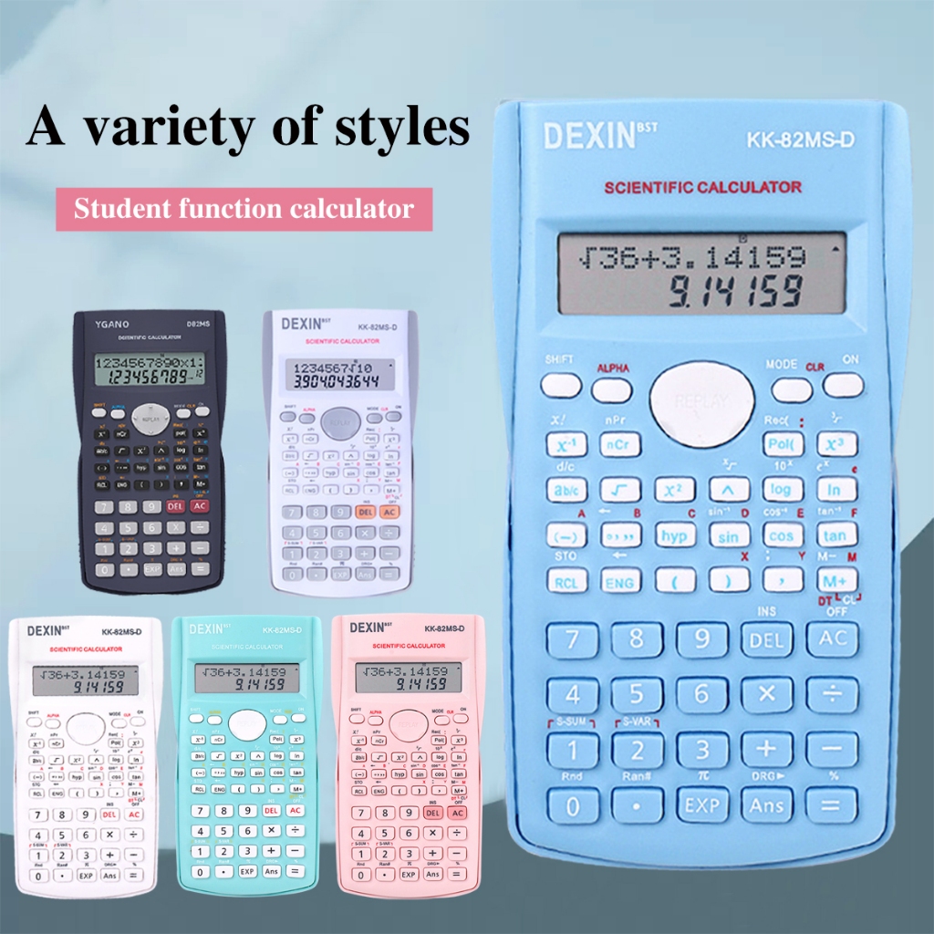 Cute Kawaii Scientific Digital Calculator Multifunctional Portable Exam ...