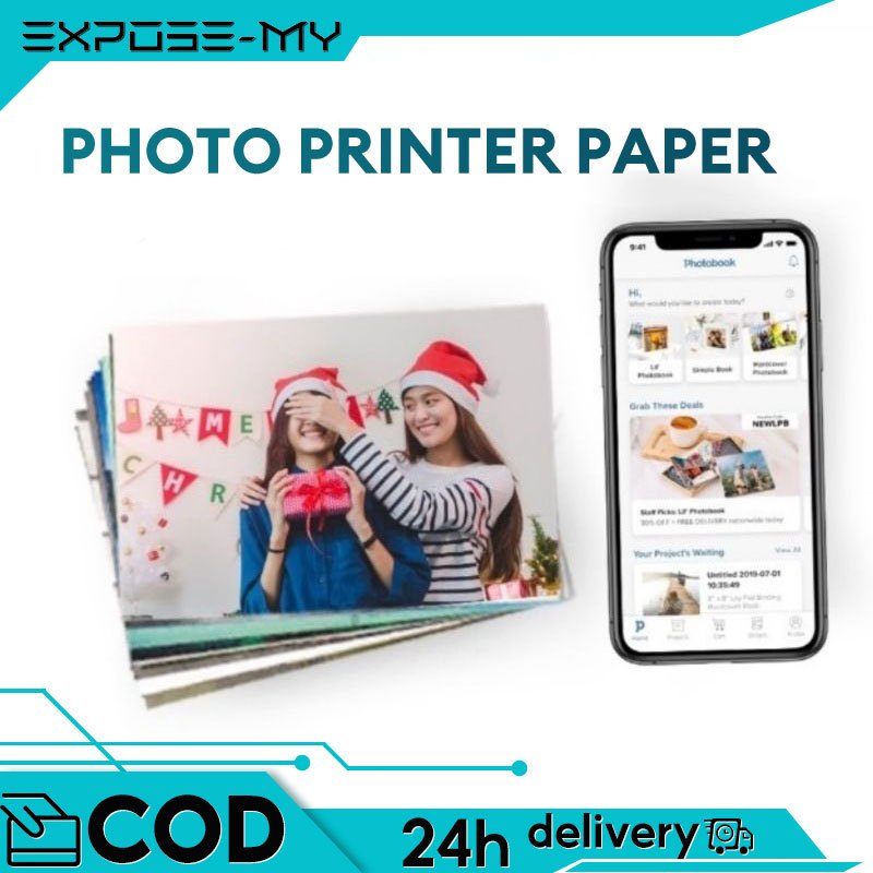 EXPOSE Photo Printer Paper (20 Pcs) | Shopee Malaysia