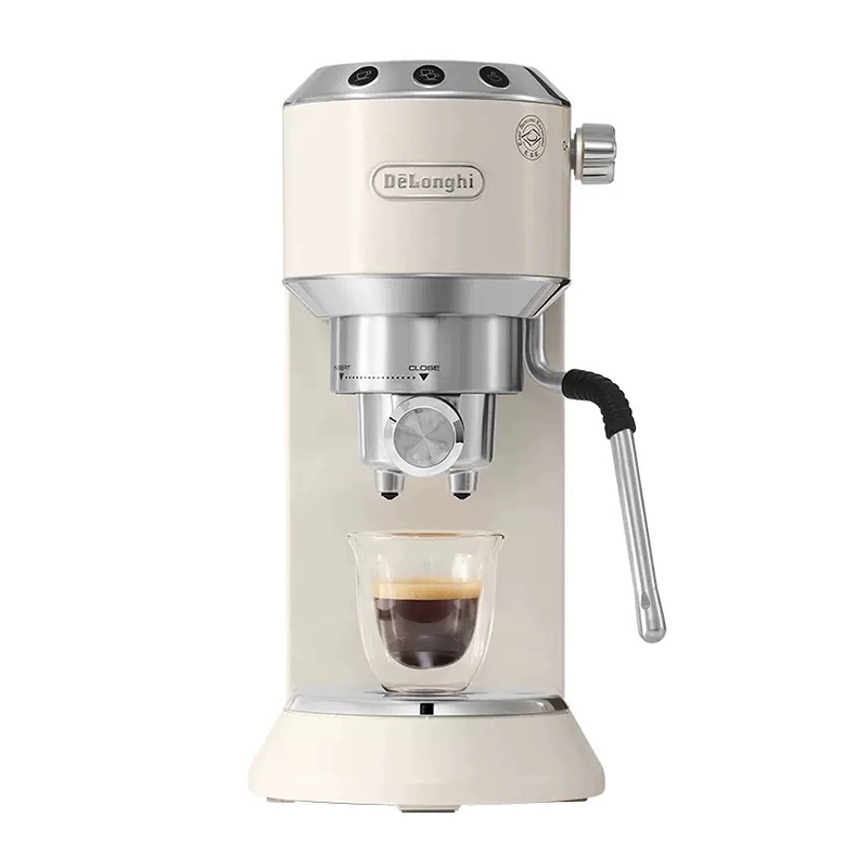 DeLonghi EC885.CR Semiautomatic Home Coffee Maker,Dedica Arte Espresso Machine,Cream Color