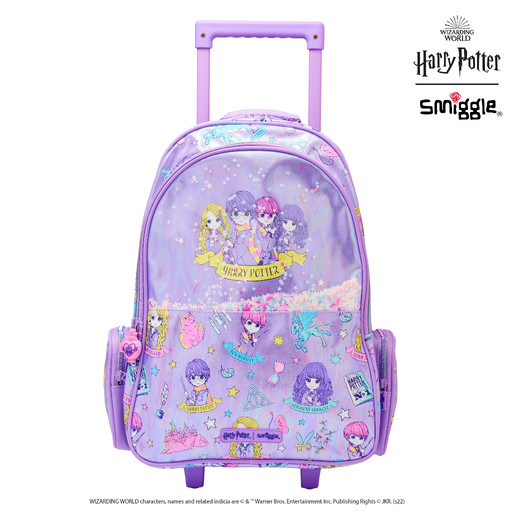 Smiggle backpack with wheels sales