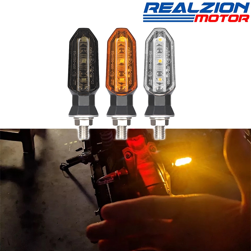 REALZION Universal Motorcycle Yamaha Mt15 Mt15 Honda Flashing Tail