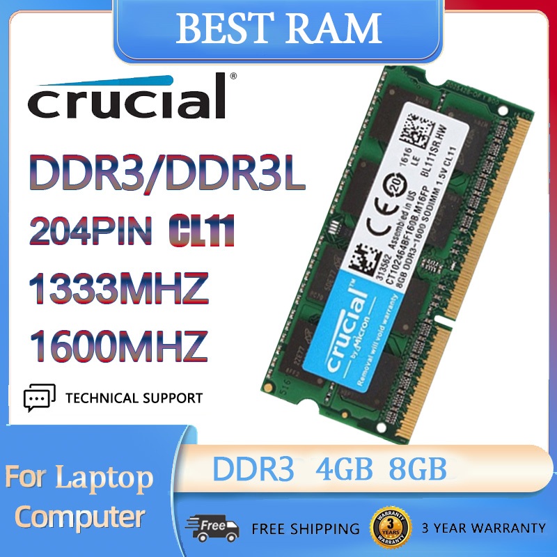 Crucial ddr3l hot sale