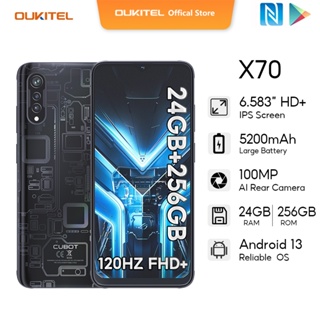 Cubot X70 Smartphone 6.583 Screen 120Hz Refresh Rate Helio G99 Android 13  24GB+256GB 5200mAh Battery 100MP Camera Mobile Phone - AliExpress